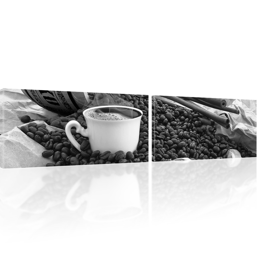 Bilder Kaffee Wandbild Küche Restaurant Deko Kunstdruck Fass Coffee Bild auf Lei - Bild 7 von 25