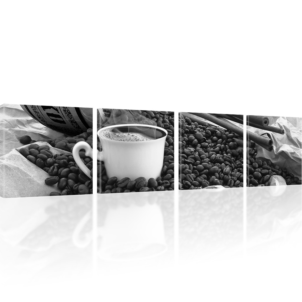Bilder Kaffee Wandbild Küche Restaurant Deko Kunstdruck Fass Coffee Bild auf Lei - Bild 22 von 25